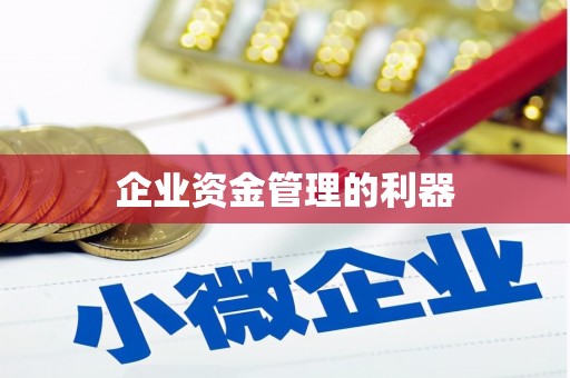 中卫企业资金管理的利器